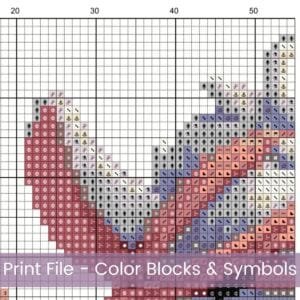 Alpaca Tangled in Yarn Cross Stitch Pattern, Baby Animal Stitch Pattern, Yarn Lover Decor, Knitters Yarn Art, Handmade Crafter Gift, PDF