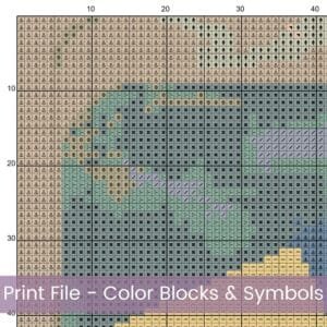 Lemonade Market Sign Cross Stitch Pattern, Farmhouse Kitchen Embroidery Sign, Bright Citrus Handmade Art Lemonade Stand Kitchen Decor Gift